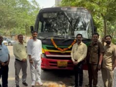 दोन वर्षांपासून बंद असलेली बस सेवा पुन्हा सुरू, नगरसेवक मोहम्मद इब्राहिम कुरेशी यांच्या प्रयत्नांना यश